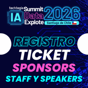 Registro de Sponsors, staff y speakers IA Data Chile 2026